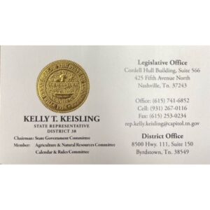 State Representative Kelly Keisling