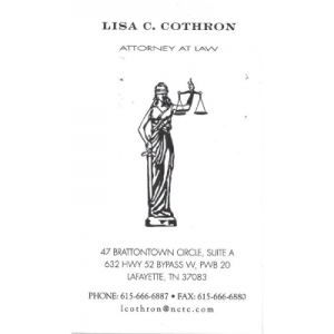 Lisa Cothron, Attorney-At-Law
